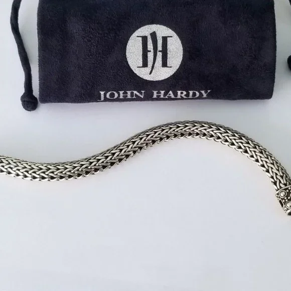 SOLD -JOHN HARDY - 11mm Jaisalmer 18K Gold & Sterling Silver Bracelet *Stunning! - Picture 5 of 6
